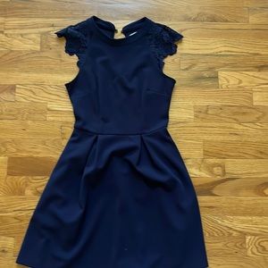 Navy dressy dress juniors